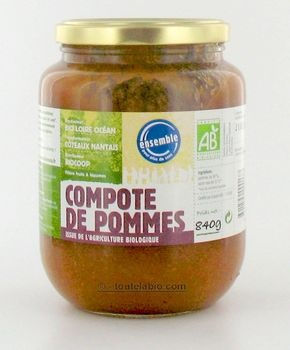 Compotes de pommes 840g Compotes de pommes 840g
