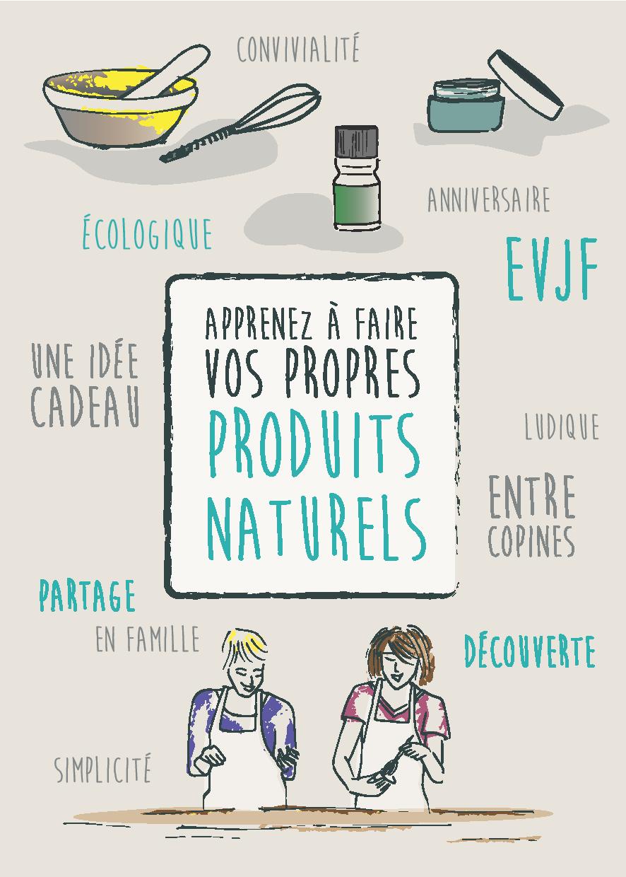 Faire soi-même ses écoproduits animé par Charline Cointre Faire soi-même ses écoproduits animé par Charline Cointre