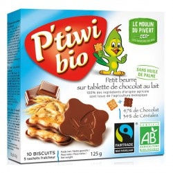 P'titwy chocolat au lait MH125g P'titwy chocolat au lait MH125g