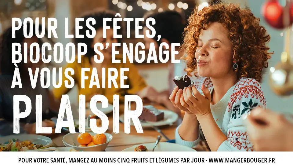 Du plaisir et du bio pour vos fêtes !